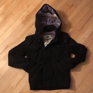 TNA black zip up jacket